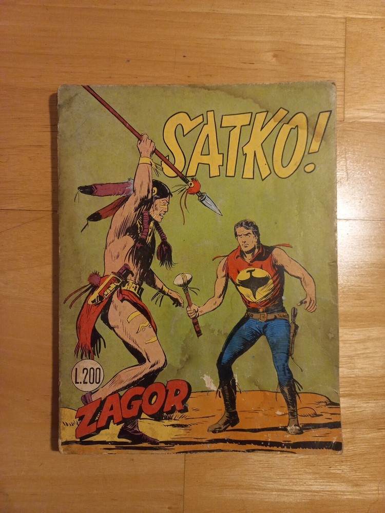 Zagor zenith 96 Satko original Bonelli