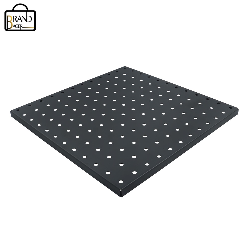 4 Pack High Quality 12"×12" Metal Pegboards Wall Organizer Panel Storage Hanger