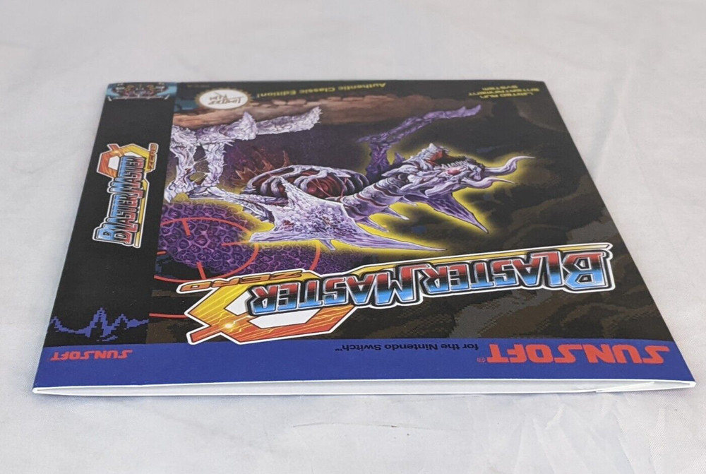 Blaster Master Zero Classic Edition Slipcover Only