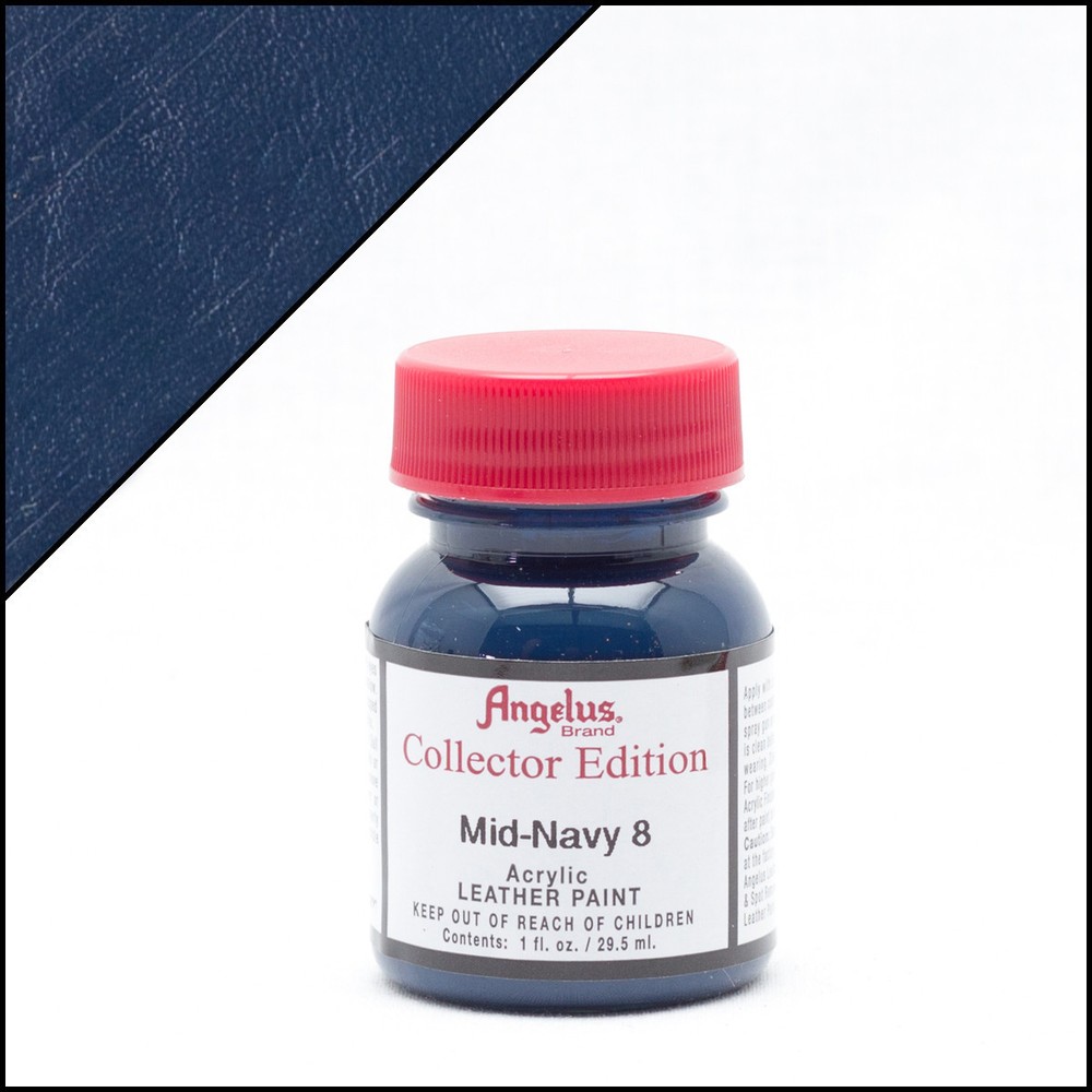 Angelus Collector Leather Paint 1 Oz Mid-Navy
