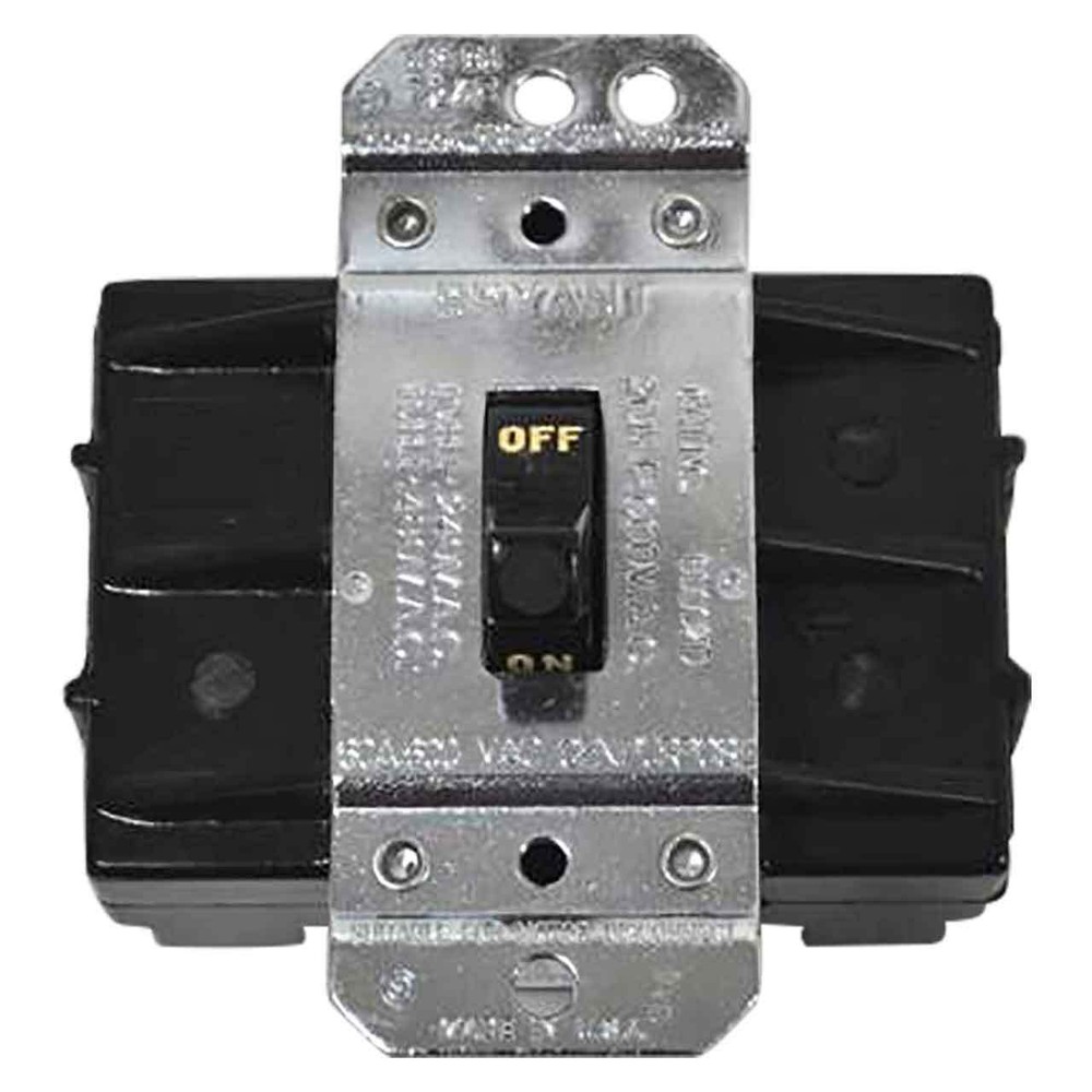 Miller 045834 Switch Tgl Dpst 60A 600Vac Scr Term