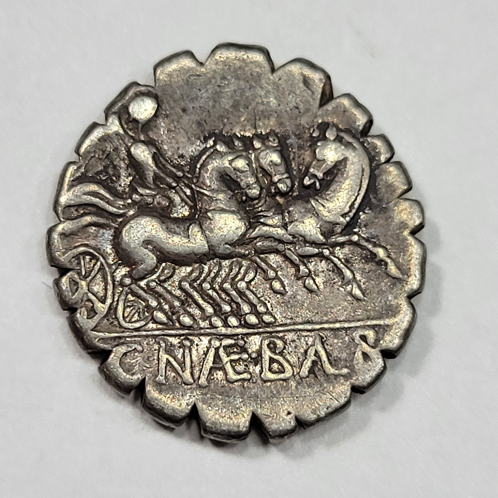 ROMAN REPUBLIC AR Denarius 79 BC Caius Naevius Balbus Venus Head Right *M689