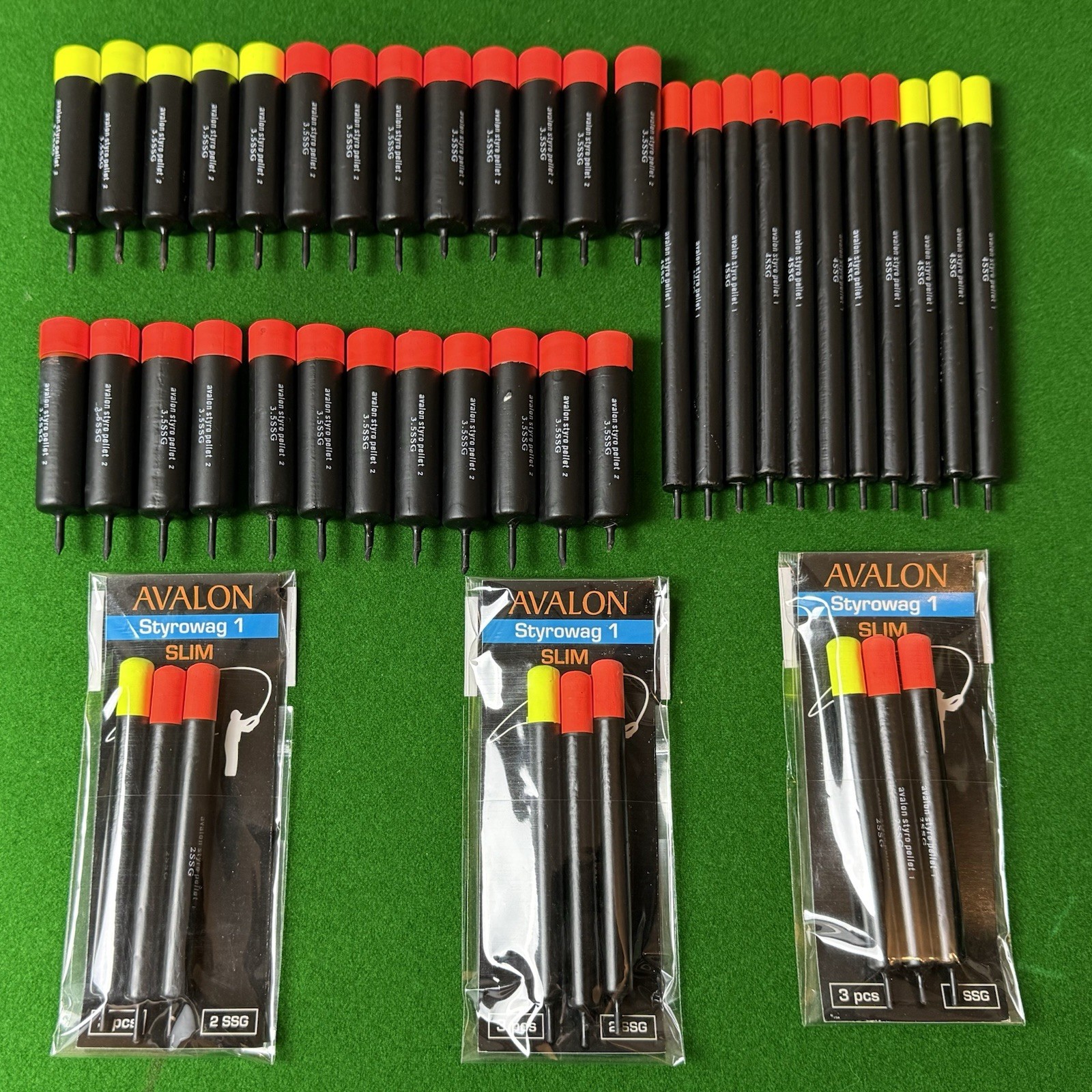 Avalon Match / Coarse Fishing Float Set - 45 Floats - Excellent Value