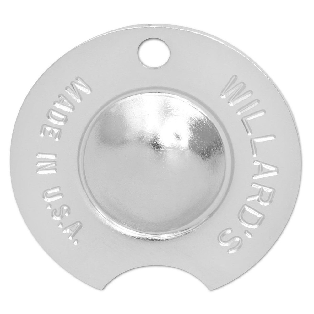 Willard Cue Tip Shaper - Pros Nickel Radius