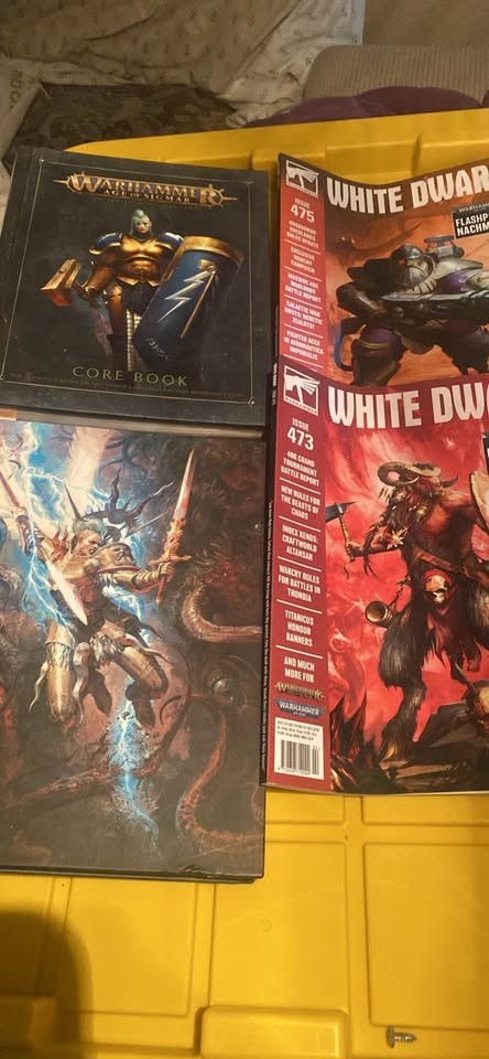 warhammer books lot