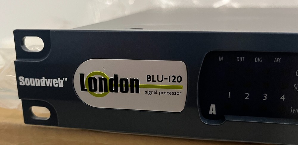 BSS Soundweb London BLU-120 Input Output Expander with BLU Link
