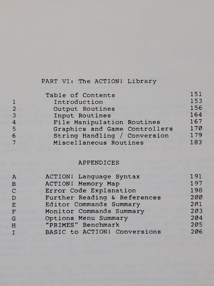 Action Atari 400 800 OSS Programming Language w/ Toolkit Run Time Disk + Manuals
