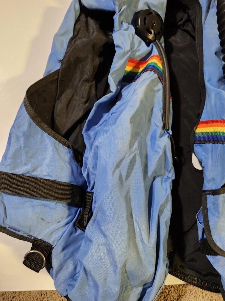 Seatec Buoyancy Control Jacket SCUBA diving blue BCD