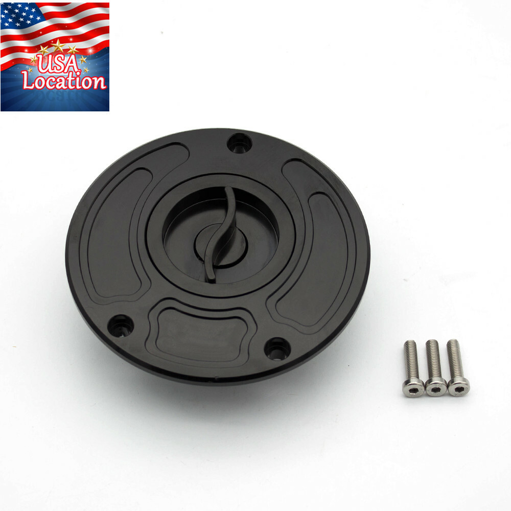 For Ninja ZX6R ZX636 2003-2006 ZX10R 2004-2005 CNC Gas Cap Tank Fuel Cover Oil