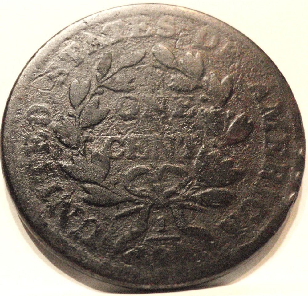 1802 Normal Reverse Draped Bust Large Cent GOOD/VG Coin Nice Example!