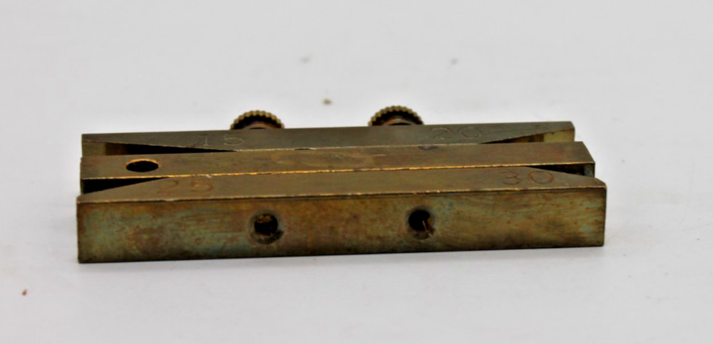 Boyne Bevel Guide Brass Vintage