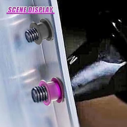 2PCS Shift Cable Bushing Repair Kit with Clips, Portable Automatic Black