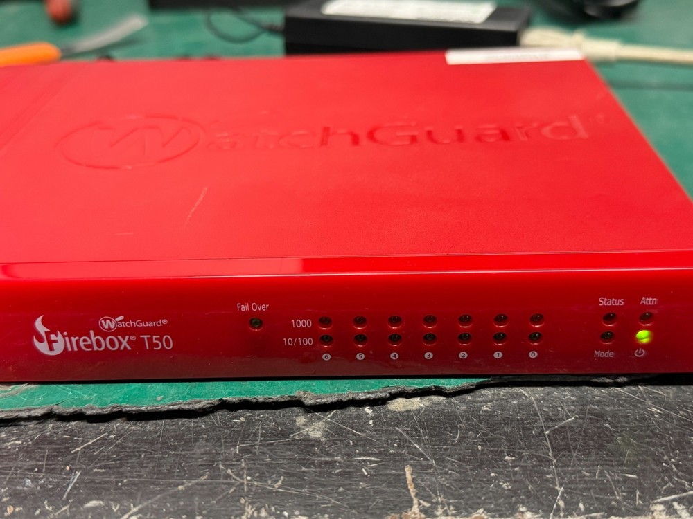 WatchGuard Firebox T50-W Hardware Network Security Firewall Appliance (BS5AE7W)