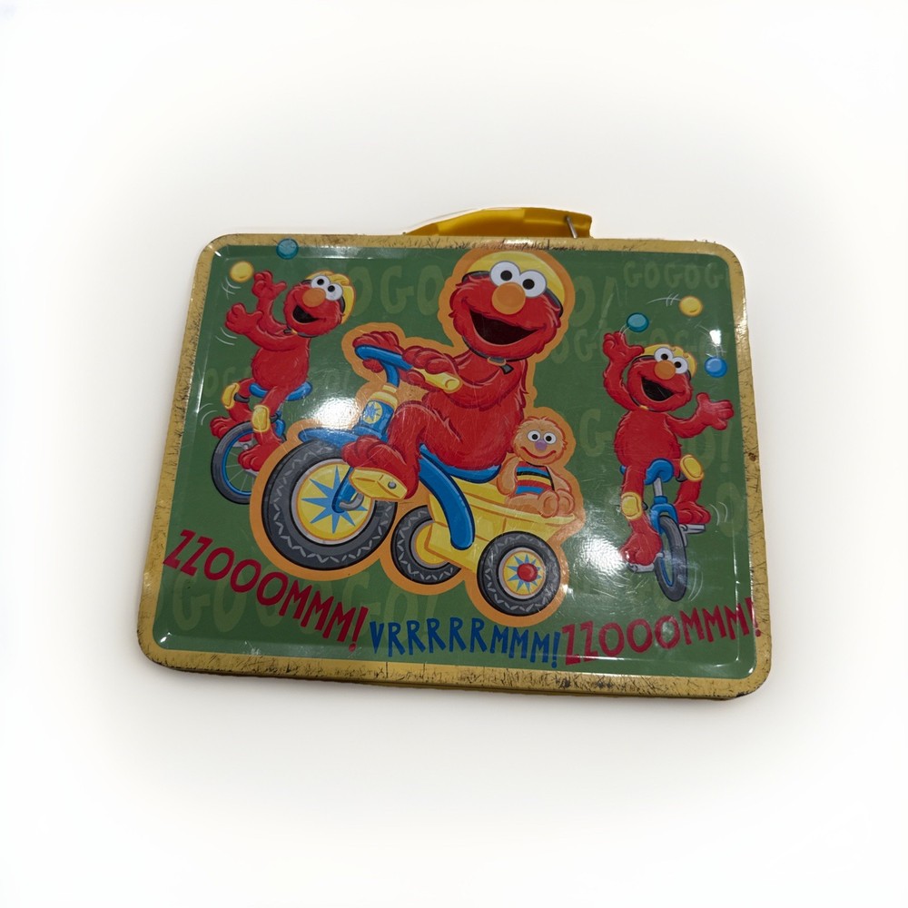 Elmo Vintage Tin Box