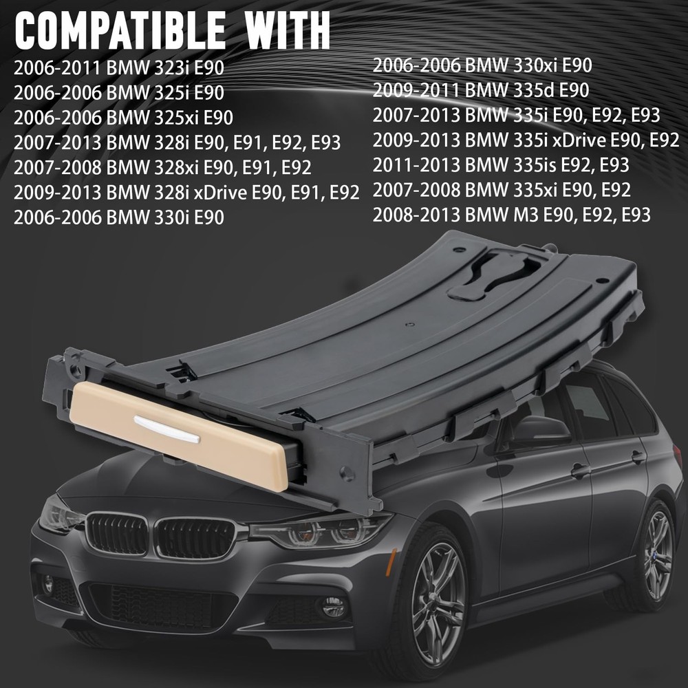Weileite Replacement Cup Holder Compatible Bmw 3 Series E90 E92 328I E93 E91