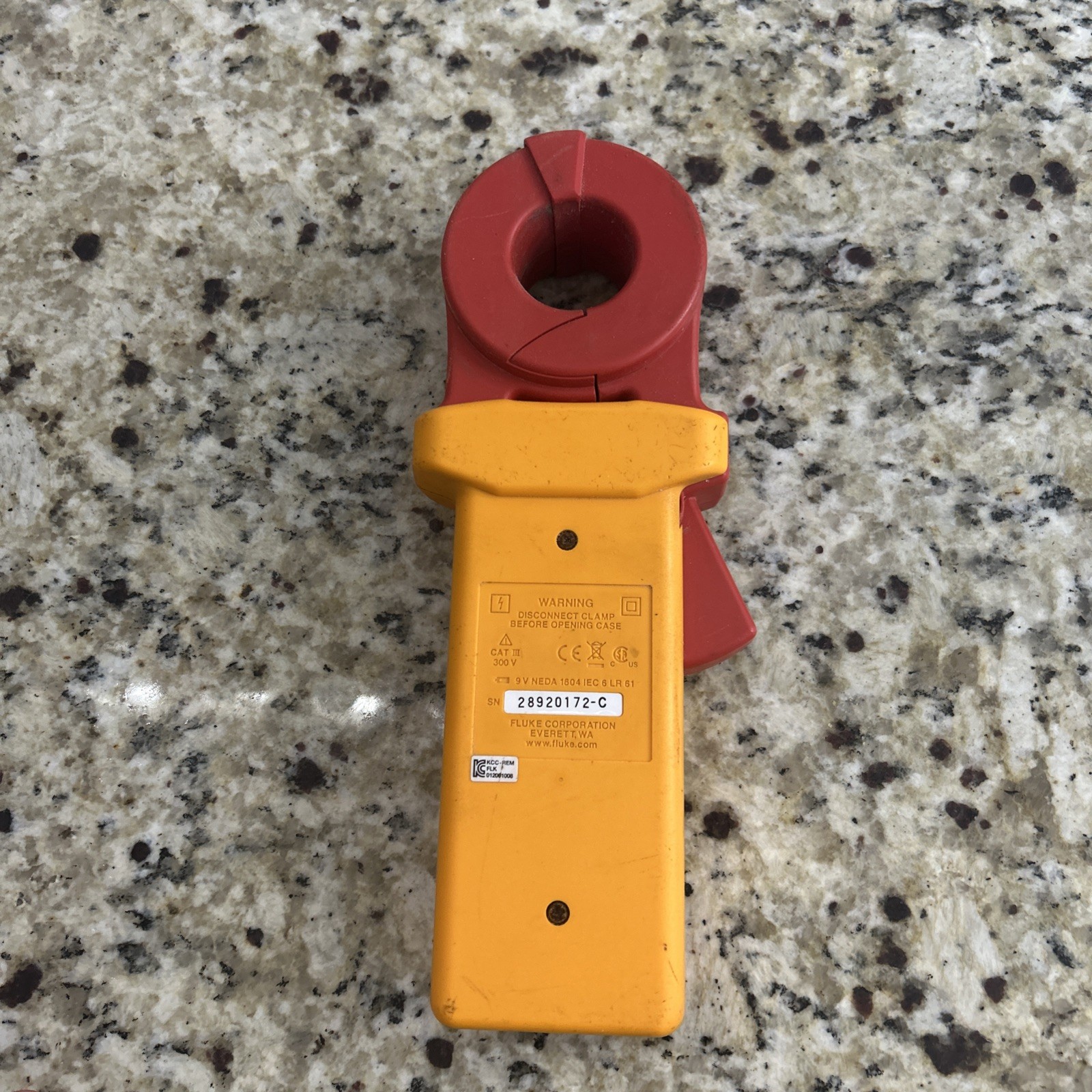 Fluke 1630 Earth GEO AC Ground Leakage Current Resistance Clamp