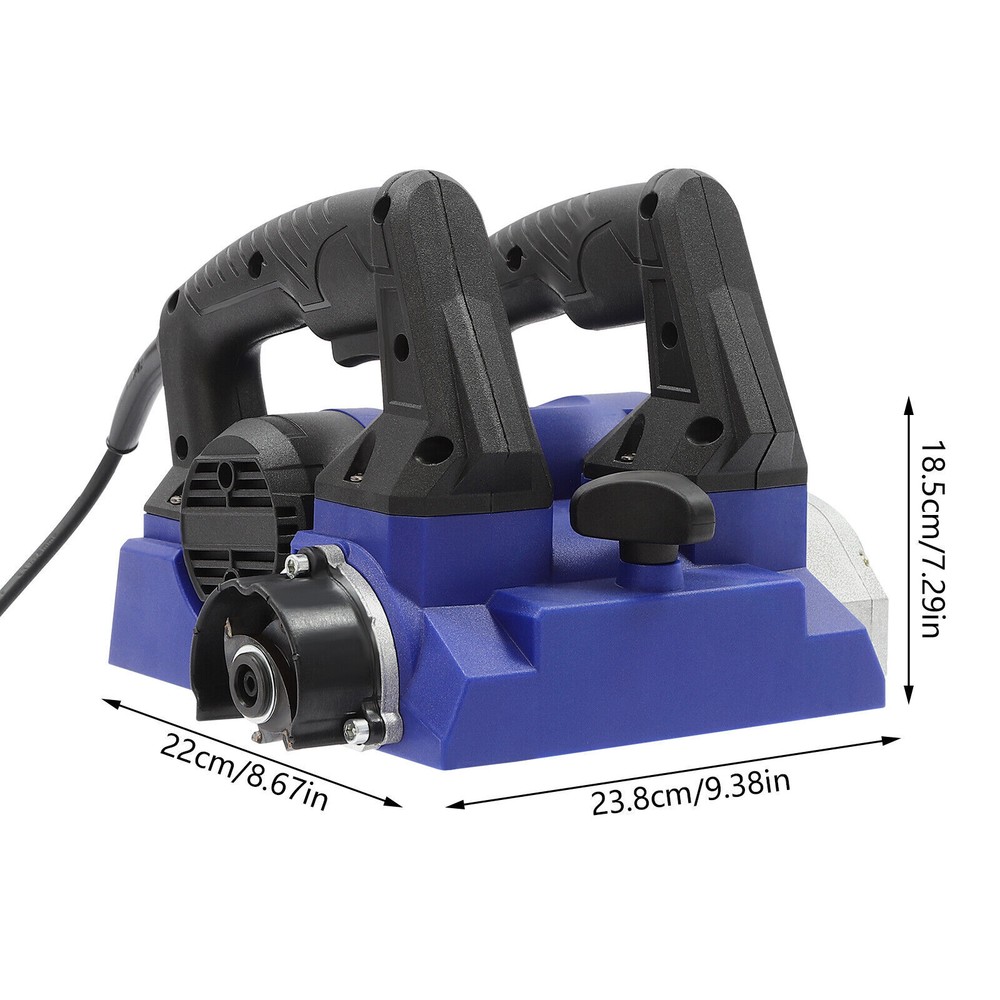 1300W Electric Wall Planer with Adjustable Depth and Portable Design