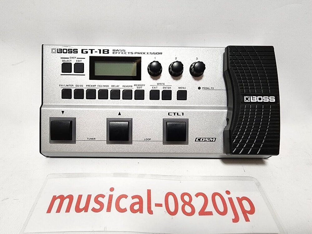 Boss GT-1B Bass Processor Multi Effects