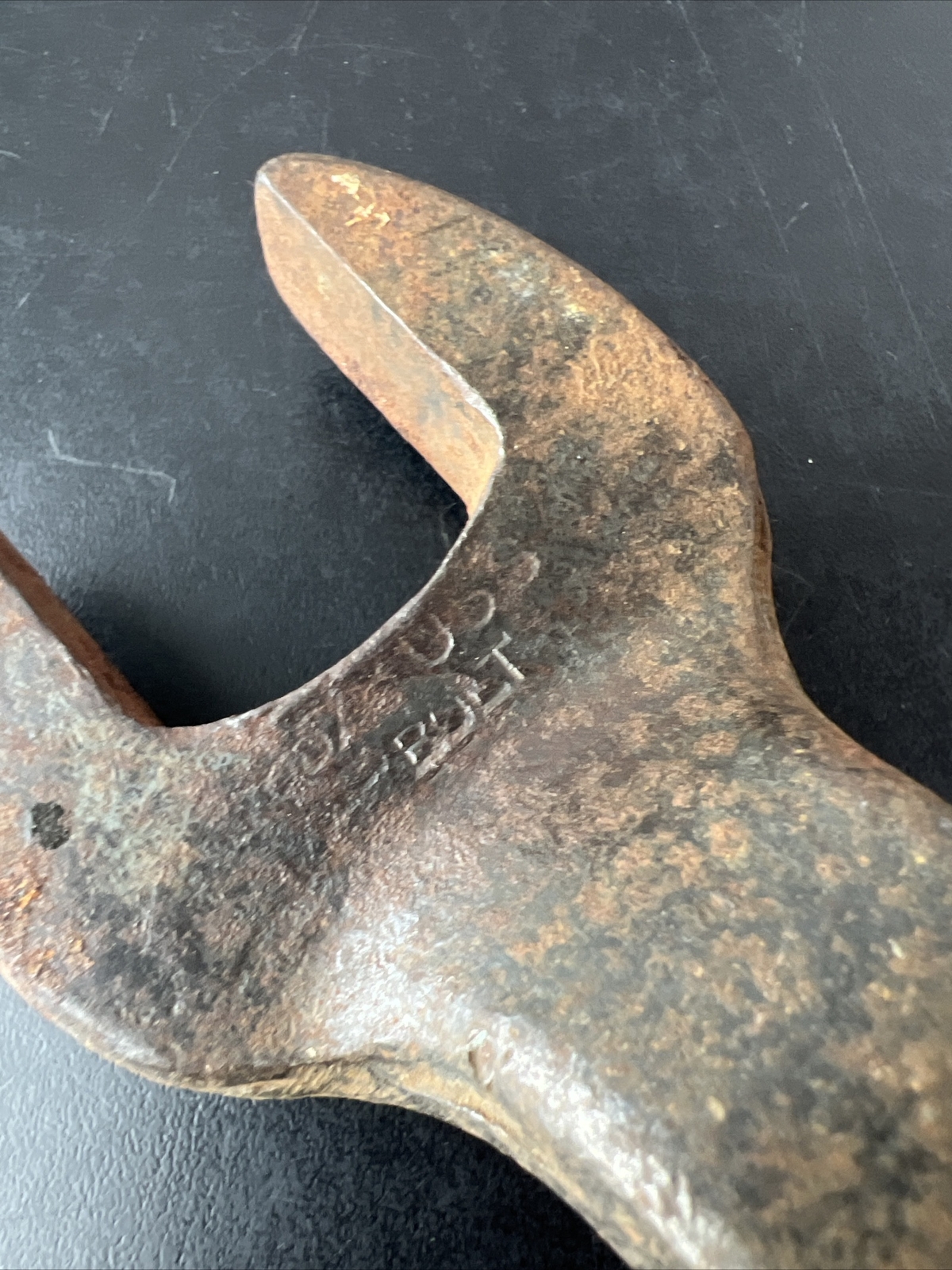 Vintage No. 907 1 1/8" USS Bolt Spud Wrench Building Erecting Tools