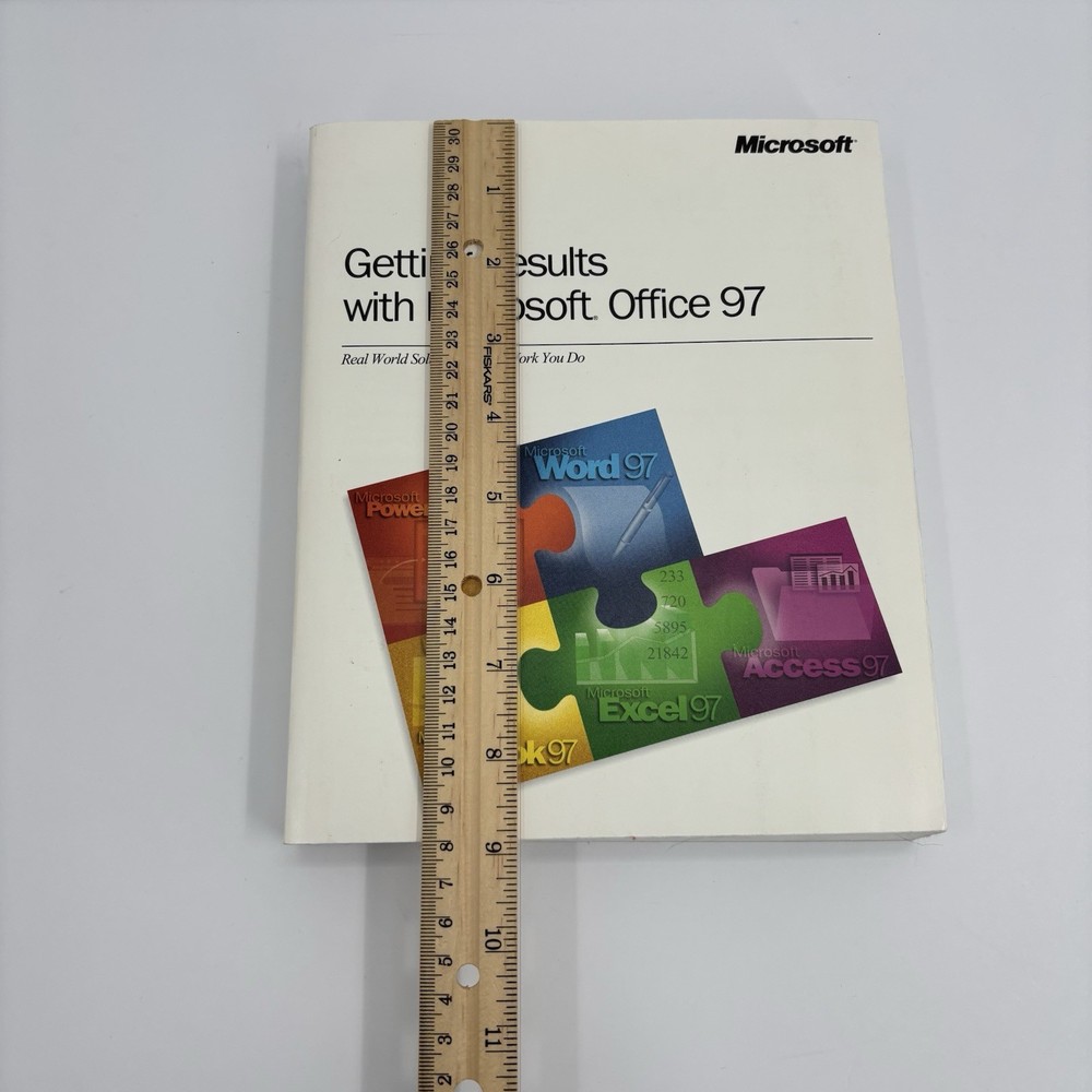 Getting Results Microsoft Office 97 Book 1997 Vintage Computer Guide