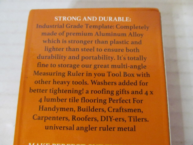 Bluebana Angle Ruler for Professionals and DIYers