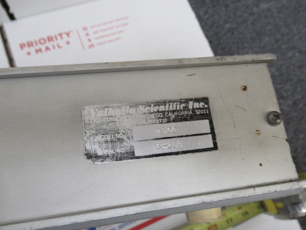 VALHALLA SCIENTIFIC MODEL 2500 AC-DC CURRENT CALIBRATOR AS PICTURED #TC-2
