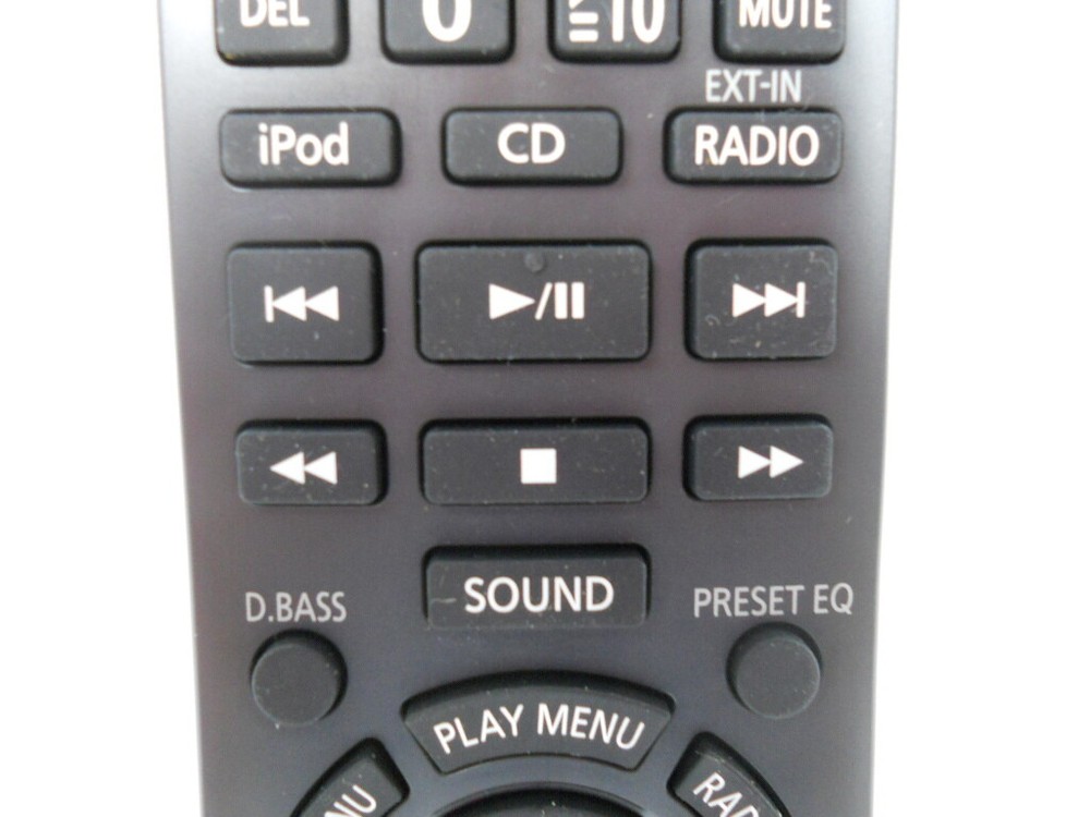 PANASONIC AUDIO SYSTEM Remote Control Replacement - Model No. N2QAYB000640