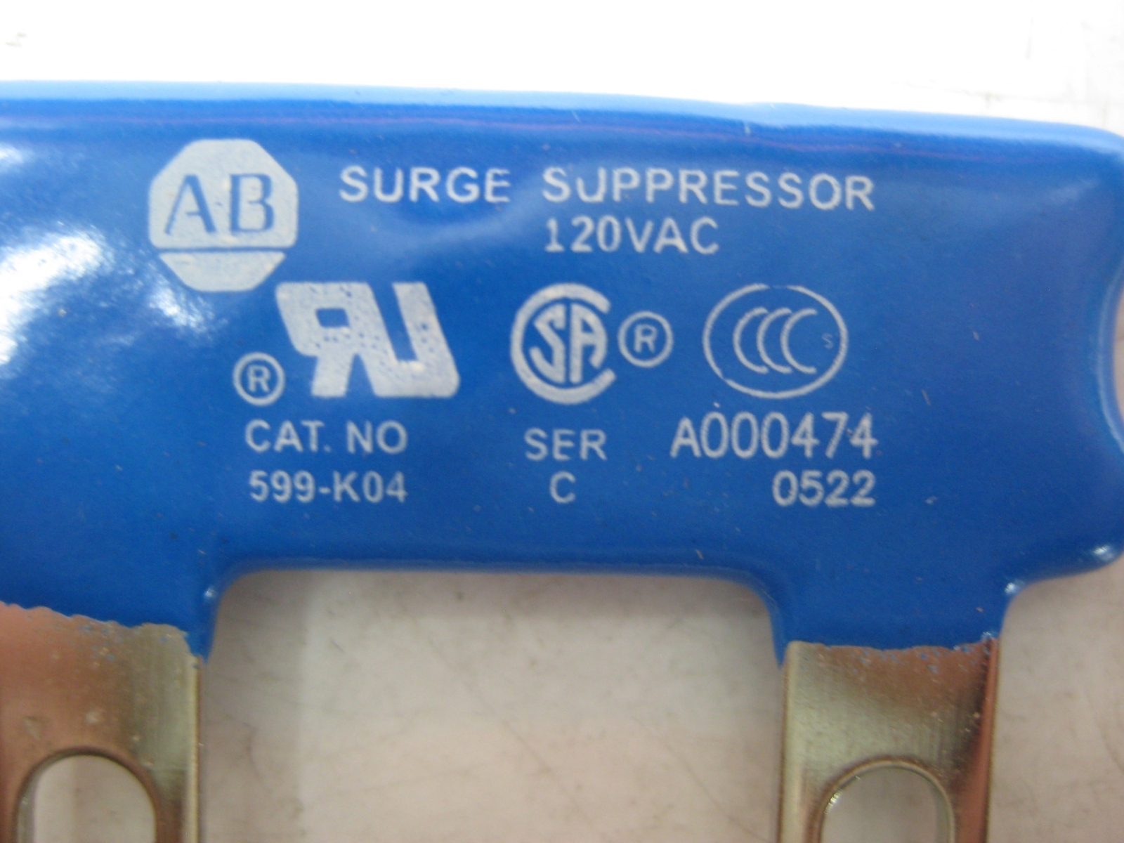 ALLEN BRADLEY 599-K04 SER.C SURGE SUPPRESSOR NSNP