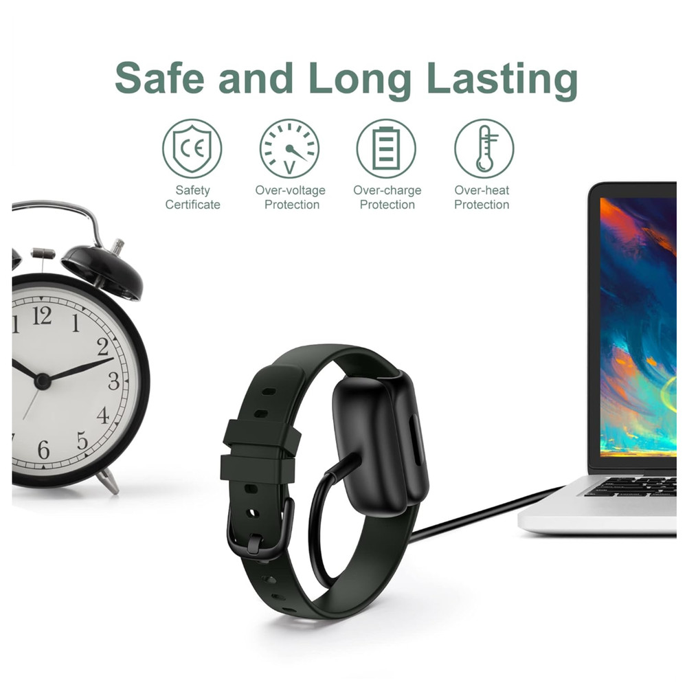 Charger Cable Replacement for Fitbit Inspire 3 (2 Pack/3.3Ft)