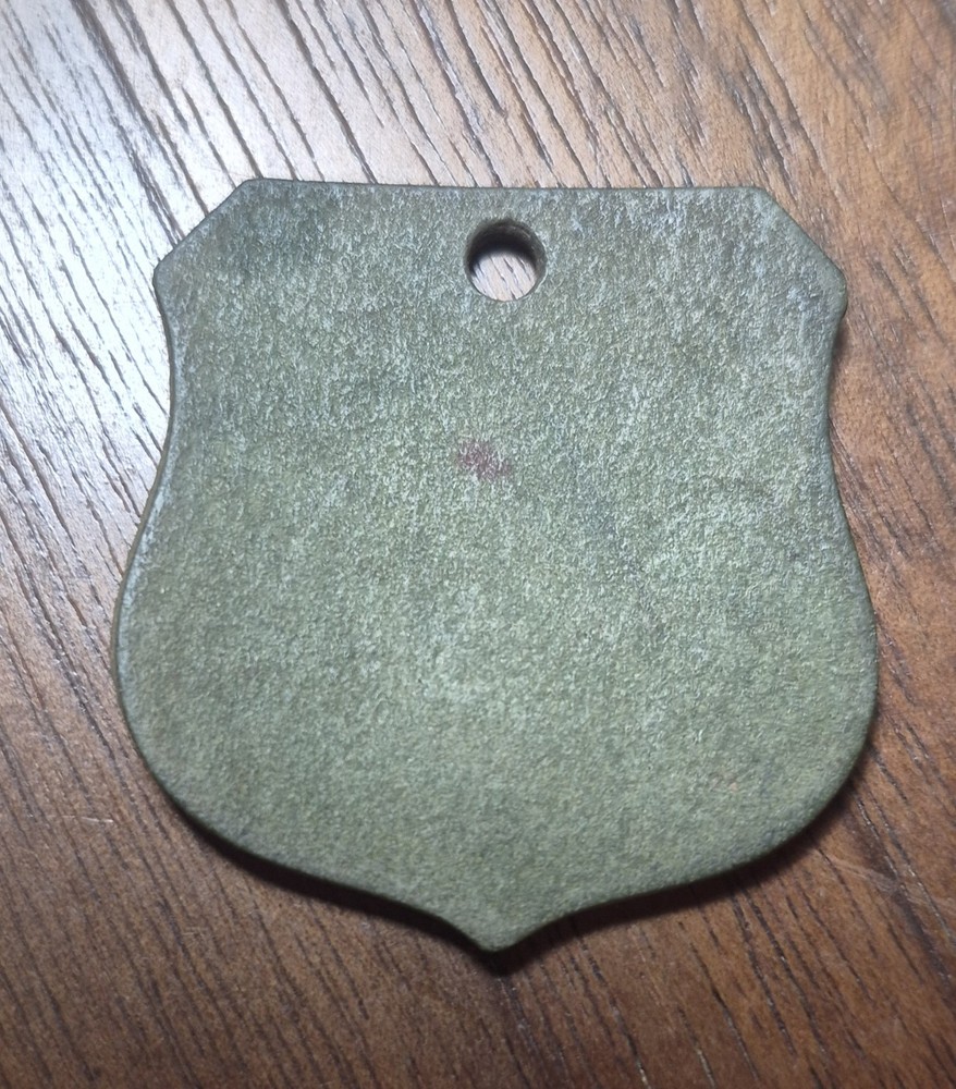 WORLD WIDE WOLF LICENSE ARMED FORCES ONLY WW2 DOG TAG NOVELTY WARTIME