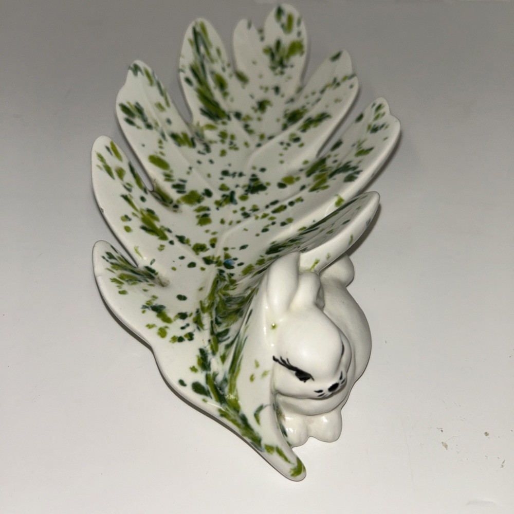 MCM BUNNY RABBIT EASTER DISH ASHTRAY