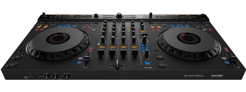 DDJ-GRV6 Controller bundle w/ Flight Style Road Case, Speaker,Cable,Tripod Stand