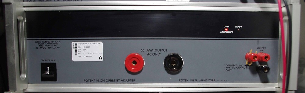 Rotek 4800A AC-DC Volt/AMP/OHM Calibration Standard w/ 360A Wattmeter & 350A HC