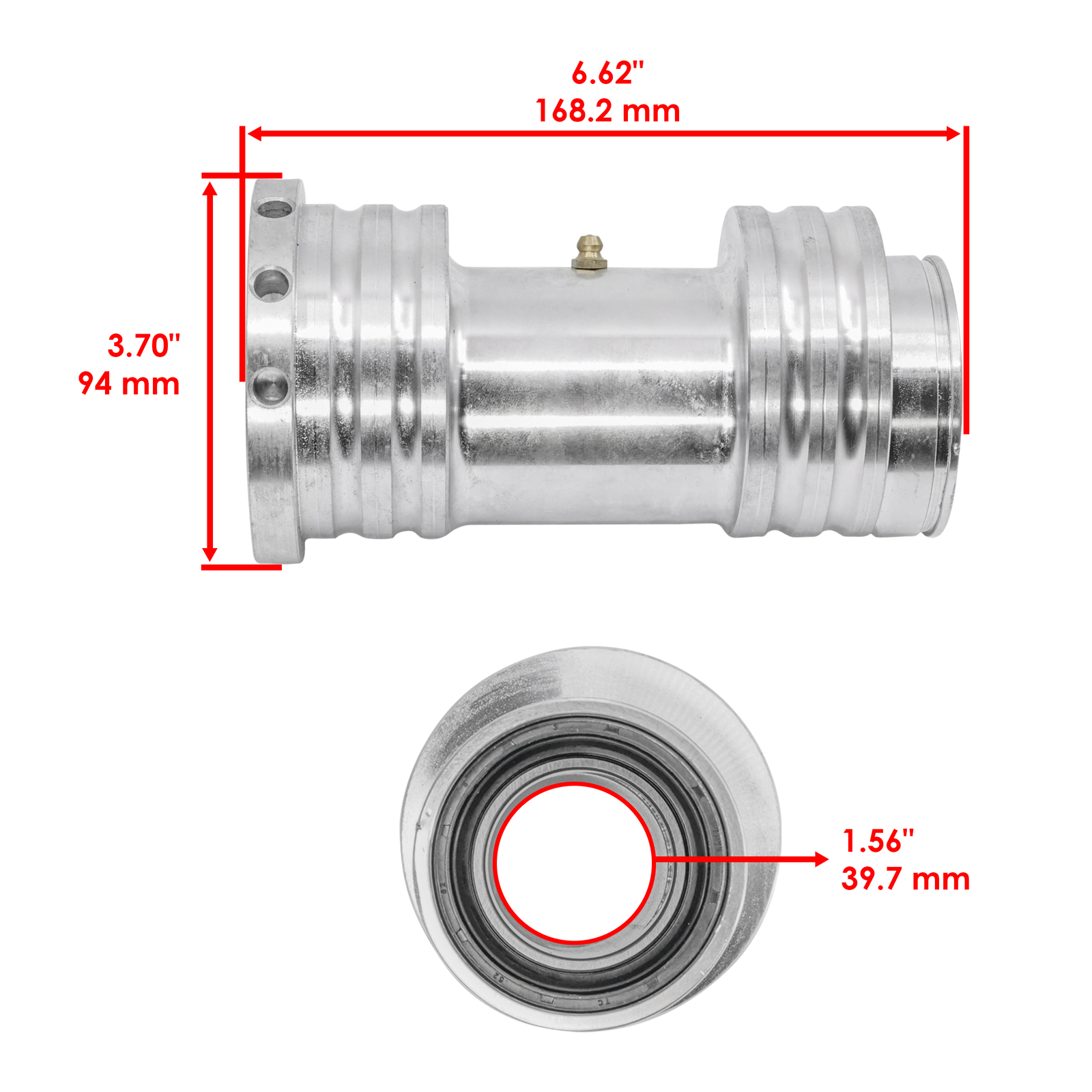 Rear Axle Bearing Carrier Hub for Honda TRX300EX Sportrax 300 2X4 1993-2008