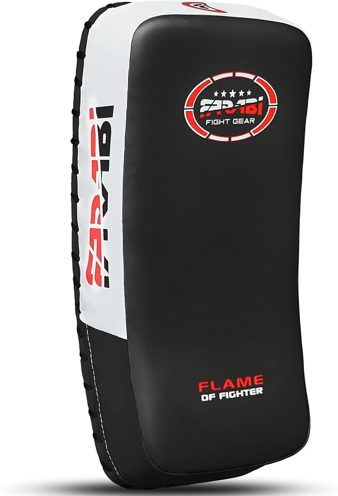 Synthetic Leather Muay Thai Pad - Versatile Kickboxing Training Shield 1.5 lbs