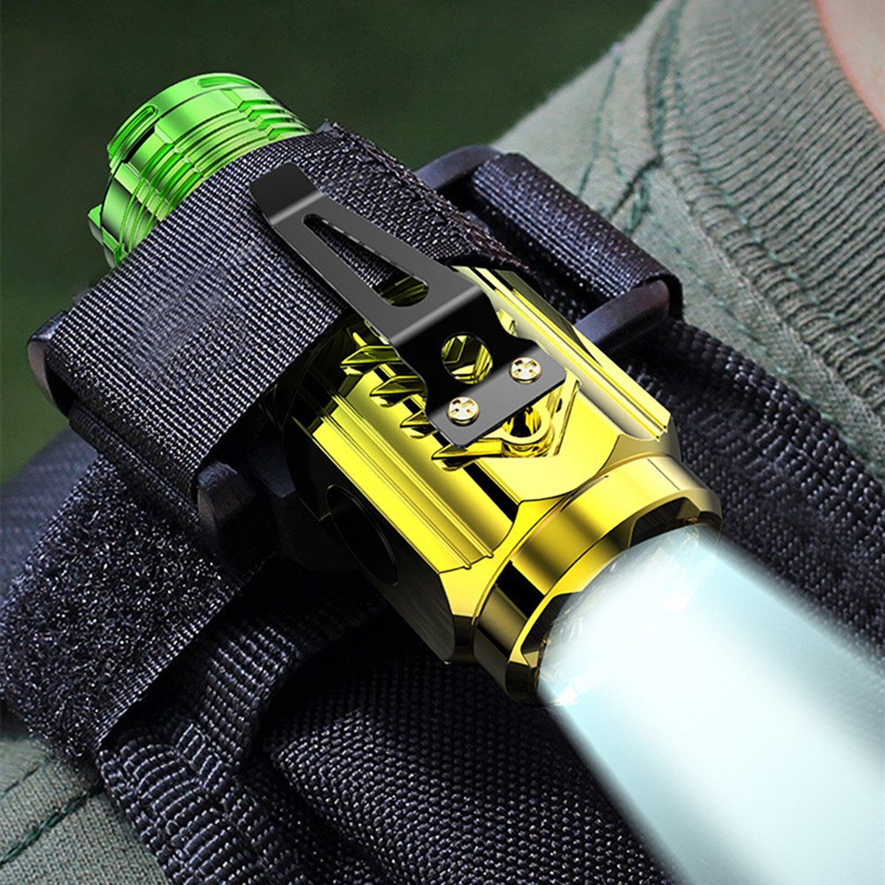 Portable Bright Flashlight 3* 3030LED Lamp Beads Super Bright Flashlight AA