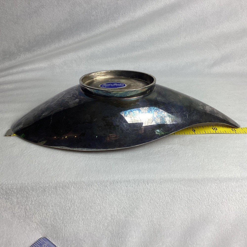 Reed & Barton Silverplated Yellow Teardrop Dish 65 by John Prip