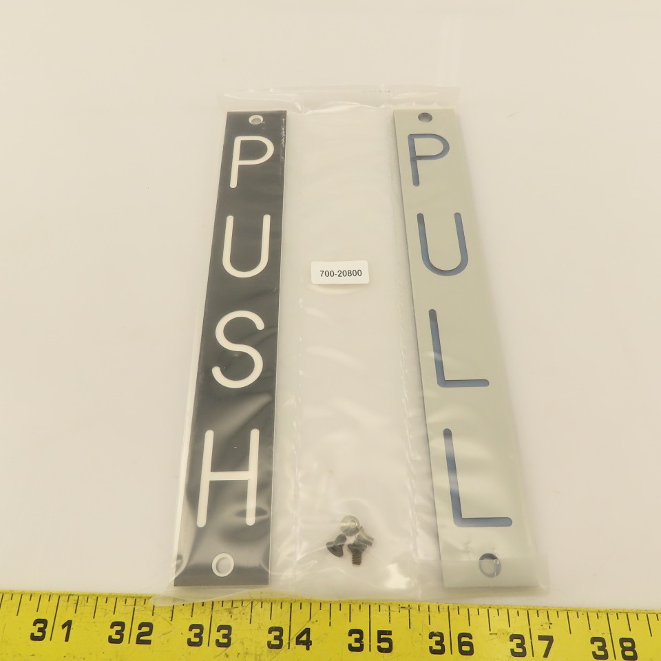 Assa Abloy TSH-CL Touch Sense Handle Push/Pull Clear Aluminum