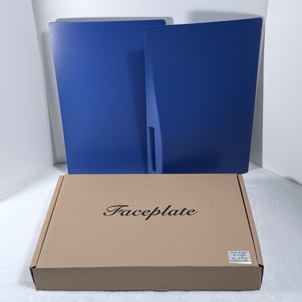 Blue PS5 Faceplate Cover Plate Shell - Disc Version for PlayStation 5