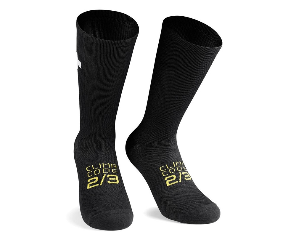 Assos Spring Fall Socks (P1) (Black Series)