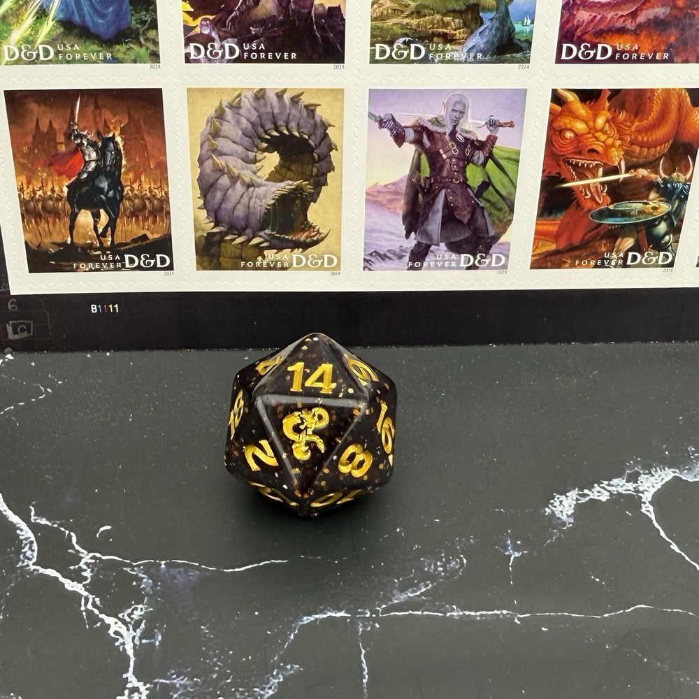 🔥D&D MagicCon 2025 Gift Bundle | Event Exclusive Pin + D20 + Official Stamp Set