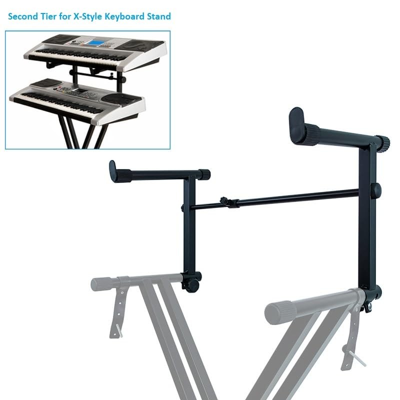 Two Tier Keyboard Stand Extension Adjustable