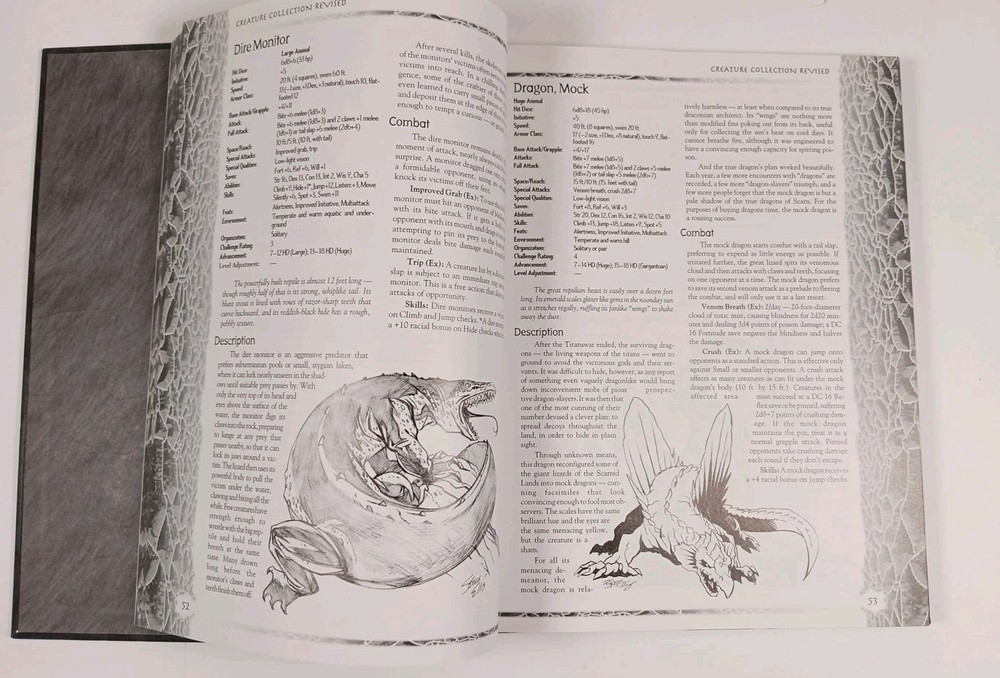 Sword And Sorcery Creature Collection Revised, by Carricker, Joseph