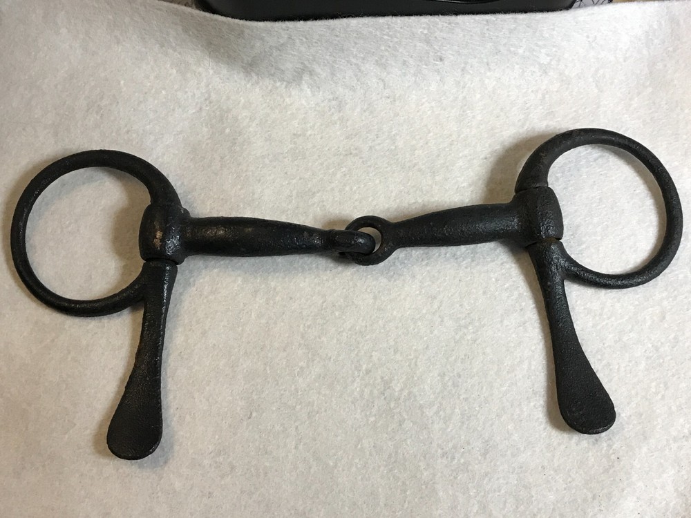 Vintage 1950s Era Solid Cheek Horse Bit