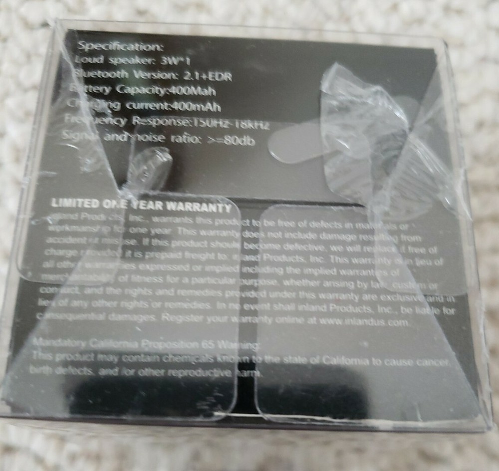 ProHT by InlandUS Portable Bluetooth Speaker