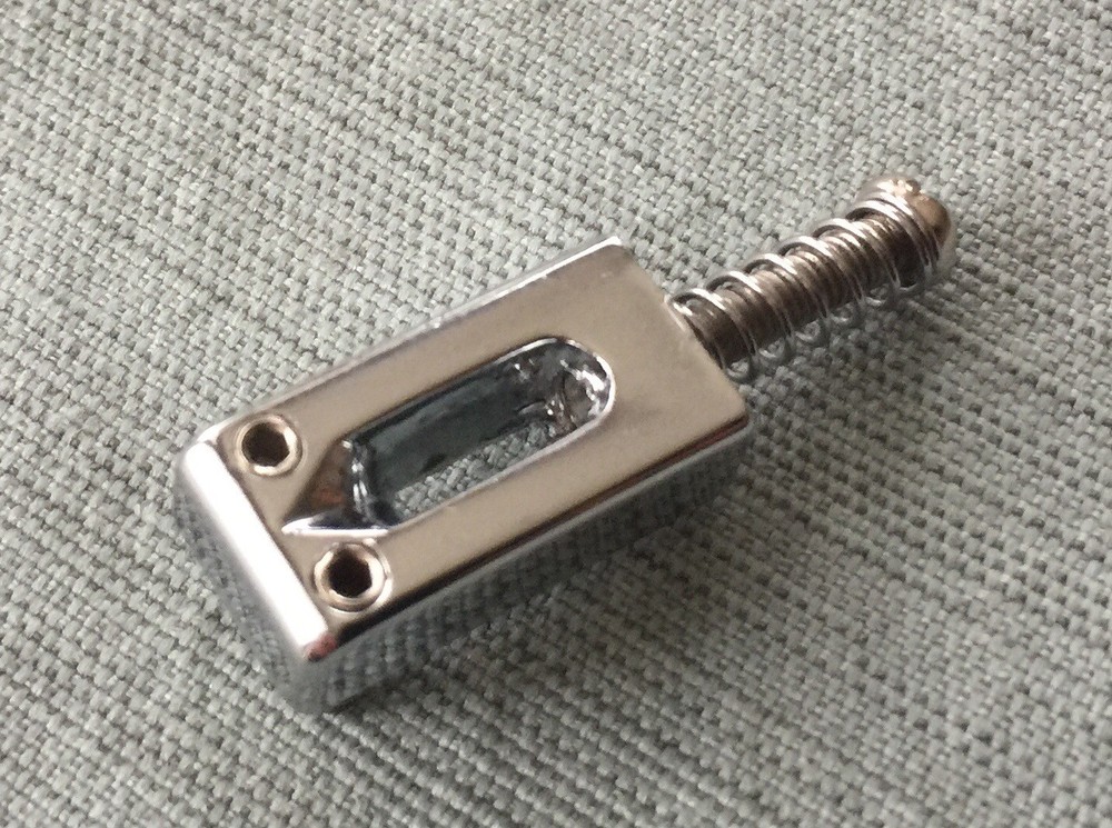 2014 Peavey Raptor Plus Electric Guitar Bridge Original Chrome String Saddle