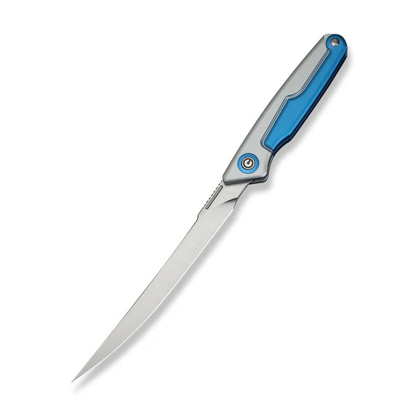 Civivi Knives Shawka Folding Fillet C22029B-2 Blue Aluminum 14C28N Steel Knife