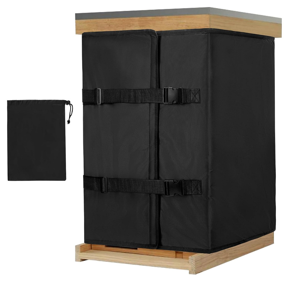 Winter Bee Hive Wrap 8 10 Frame Hives Adjustable Protector Beekeeping Supplies