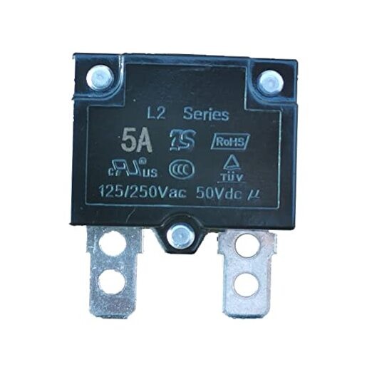 2Pcs 5A 125/250Vac 50Vdc Automatic Reset Relay Fuse Therma Switch Circuit