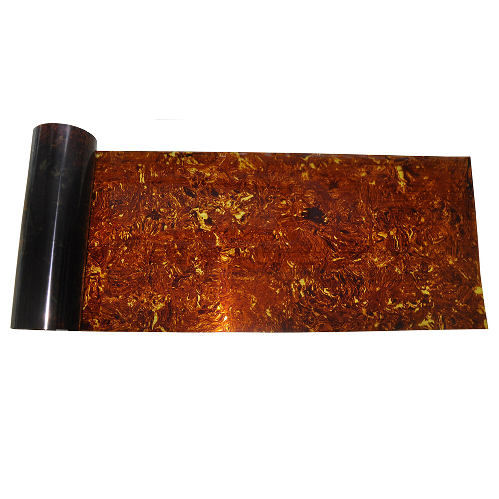 Gauge 0.46mm Celluloid Sheet Drum Wrap Musical Instrument Deco Brown Tortoise